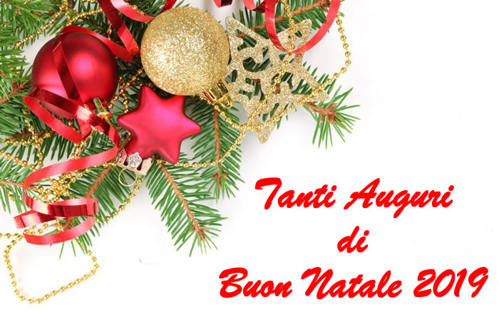 auguri buon natale 2019